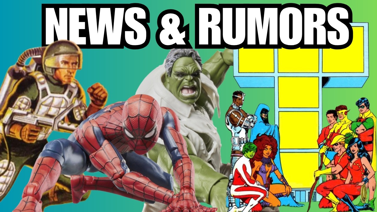 GI Joe Classified Checklist, ML Spider-Man Brand New Day, McFarlane DC Rumors