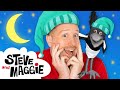Steve And Maggie Bedtime Routine Funny Story For Kids Goodnight And Sweet Dreams Wow English TV