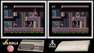 A500 vs Atari ST : GODS (Side by side comparison)