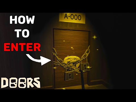 How To Access SECRET DOOR "A-000" in ROBLOX DOORS!