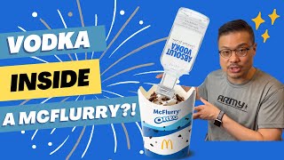 TikTok Challenge GONE WRONG?! Why you shouldn't mix VODKA with a McFlurry!