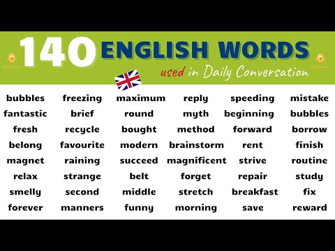 , title : 'Learn 140 MUST KNOW English Words and Phrases used in Daily Conversation'