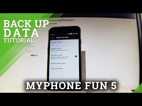 How to Back Up Data myPhone Fun 5 - Enable Google Backup |HardReset.Info