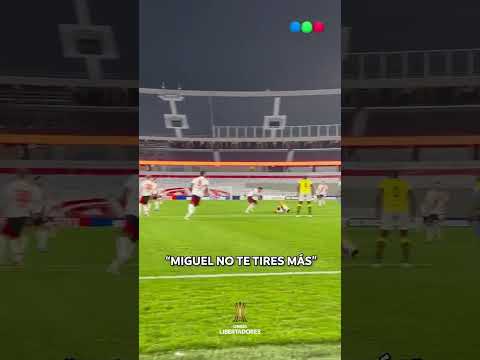 El reto de Enzo Perez por el rendimiento de Borja en el partido @riverplate  #futbol #riverplate