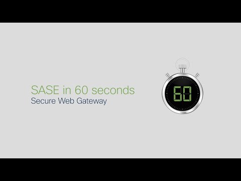 SASE In 60 Seconds: Secure Web Gateway