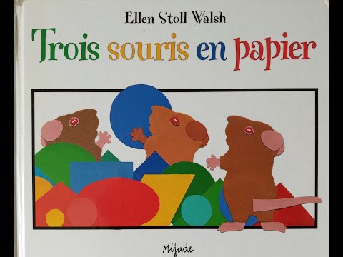 🐁🐁🐁 Trois souris en papier. (Ellen Stoll Walsh) - Histoire racontée par maîcreeeeesse krokinette