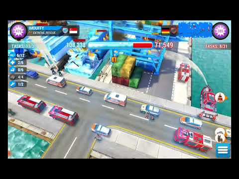 Emergency HQ 1vs1 : Ship fire in container port