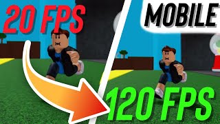 Reduce Lag On Roblox Mobile - increase FPS for low end devices!