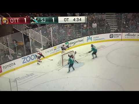 Dan Rusanowsky calls Chris Tierney’s overtime game winning goal against the San Jose Sharks