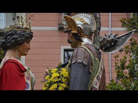 Balls dels Cabeçuts, Gegants i Cavallets de la ciutat d’Olot per Corpus (06/06/2021)