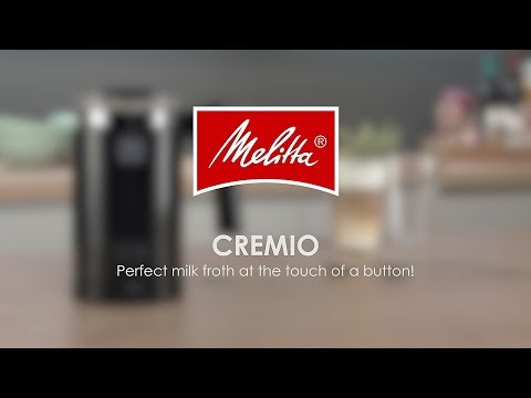 MELITTA juodas Cremio plaktuvas video