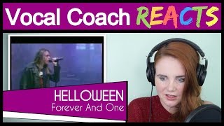 Vocal Coach reacts to Helloween - Forever And One (Neverland Live)