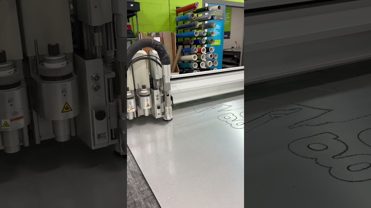 Custom Lettering Aluminum Signage - Visit youromega.com