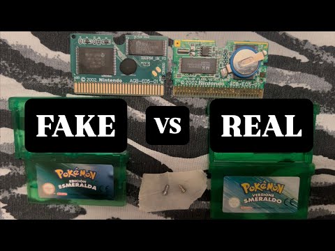 Fake Vs Real Pokémon Smeraldo, Rubino, Zaffiro Gameboy Advance 