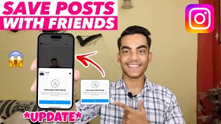 How To Save Posts With Friends Instagram | How To Create Collaborative Collection On Instagram