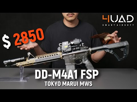 Toy Gun ASMR - DD M4A1 FSP Tokyo Marui MWS for $2850