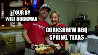 CorkScrew BBQ Tour (Spring, TX) — One-Michelin-Star Texas Barbecue with Will Buckman