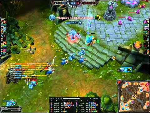 Who needs team mates? This Fizz definitely doesn't - 3v5 - Fizz Middle Lane - 5v5 - Summoner's Rift