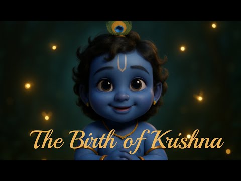 The Birth of Lord Krishna | An Animated Mythology Story |  Krishna Janmashtami