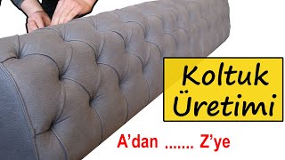 Koltuk Takımı Nasıl Üretilir Tüm Aşamalarıyla Mobilya