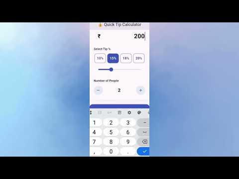 Quick Tip Calculator