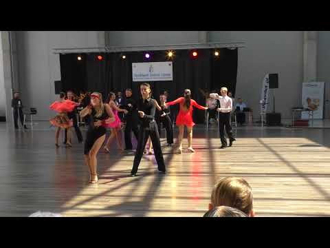 Festiwal Tańca Opole 2018 14-15D Finał Cha-cha Maksymilian Posieł Agnieszka Maliszewska