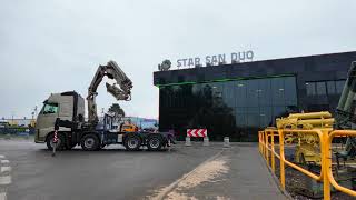 MAN VOLVO FH540 8x4 HIAB 477 E-6XS Crane Fly Jib Win chassis truck | Image 4 - Autoline