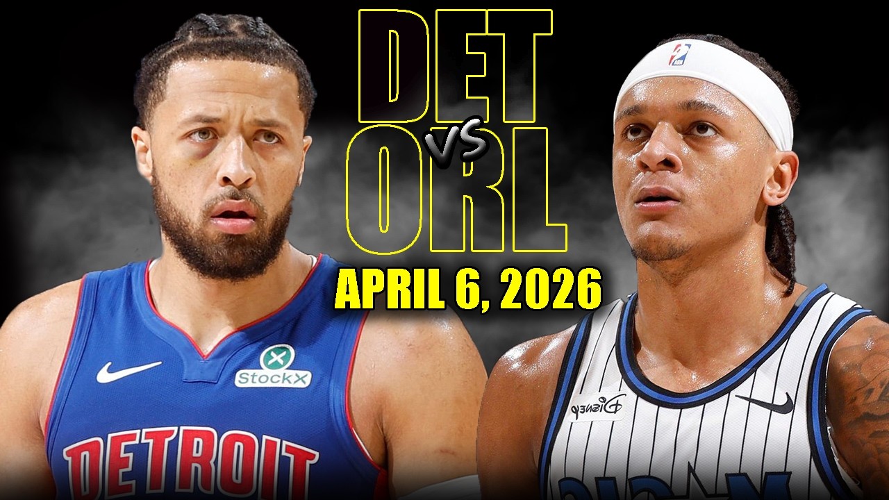 4월7일 디트로이트 올랜도 NBA 하이라이트