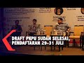 KPU Akan Umumkan Pembukaan Pendaftaran Parpol Pada Akhir Juli
