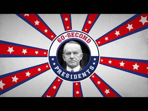 , title : 'Calvin Coolidge | 60-Second Presidents | PBS'