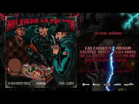 PLAYA MATA FOKAS // PROD. LUZOCK 🏃🏿‍♂️🚓 AHÍ VIENE LA POLICÍA (video lyric)