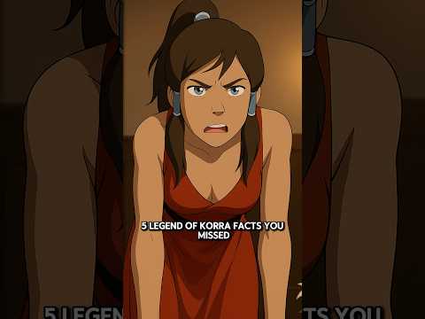 5 legend of korra facts you missed #avatar