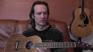 Video thumbnail for My experience with the Fender Nohea Ukulele (tenor ukulele) by JeffreySchmidtMusic