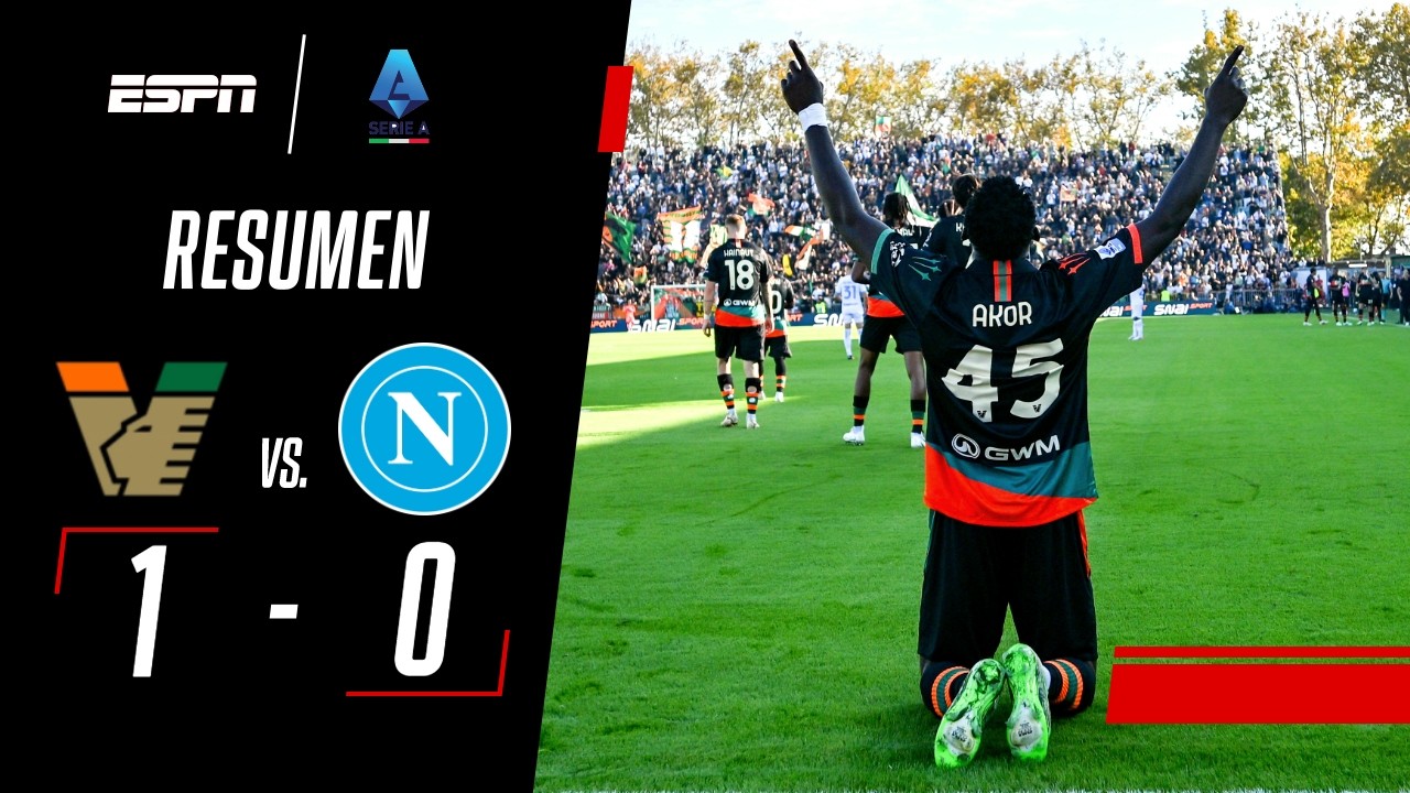 EL MODESTO VENEZIA VENCIÓ A NAPOLI Y SUMÓ SUS PRIMEROS PUNTOS | Venezia 1-0 Napoli | RESUMEN