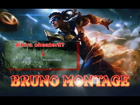 BRUNO MONTAGE || KILLS MOMENT || BEST BUILD BRUNO || Req Xt
