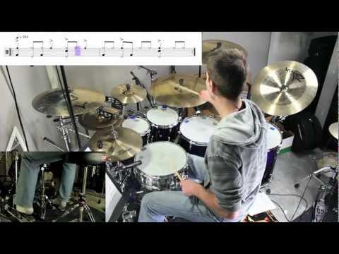 Drum Lesson - Vinnie Colaiuta on Seven Days - Chorus Groove Overview - by Nick Molenda