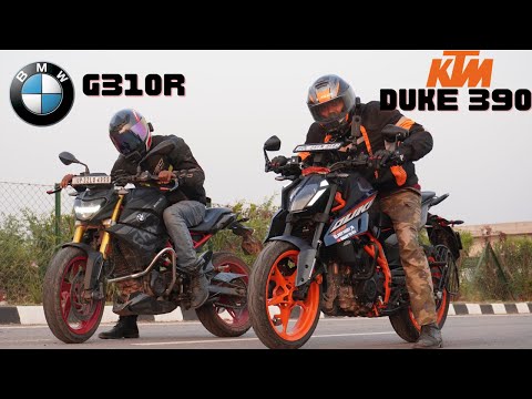 Thumbnail for 2024 Duke 390 vs BMW G310R Drag Race by BMW G310R