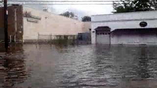 preview picture of video 'NAUGATUCK CT FLOOD CROWN ST 2012'