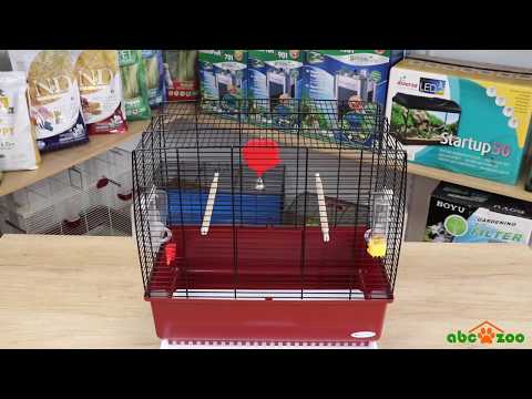 Cage FERPLAST REKORD 3 is for keeping small birds.