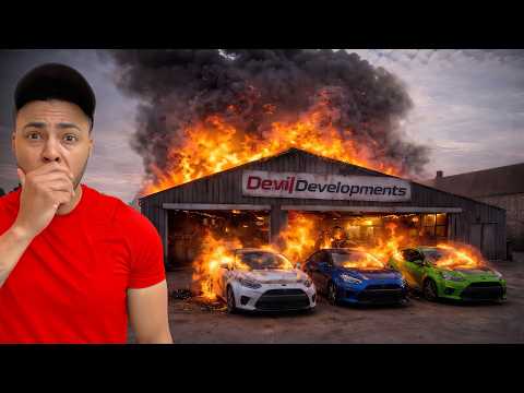 WORKSHOP DEVASTATION.. DEVIL DEVELOPMENTS HAS BURNT DOWN.