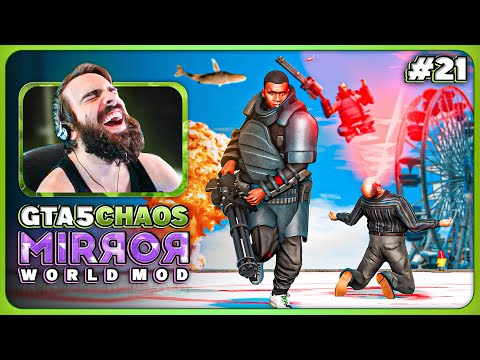 GTA 5 Chaos Mod Challenge: Mirror World & Rainbomizer Madness! Episode 21 - S07E21