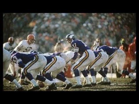 Classic Football on DTSSN - Ep 43 - 1969 NFL Championship - Browns @ Vikings RIP Bud Grant