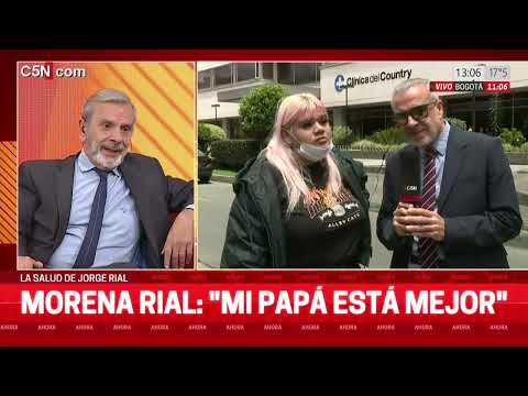 Morena Rial spoke about her father's health: "He's feeling better."