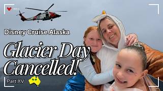 Glacier Day Cancelled After Emergency Evacuation | Disney Cruise Alaska (Part 15)