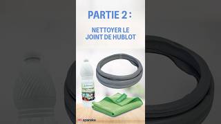 Nettoyez votre machine à laver avec du vinaigre blanc 🧼🍋 #astucemaison (partie 2/3)