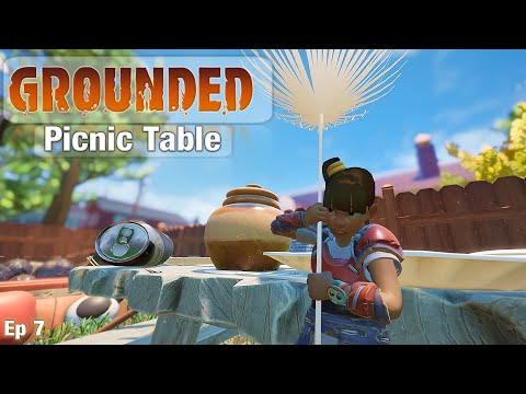 Climbing the TOP of the Picnic Bench! | Grounded | Ep.7
