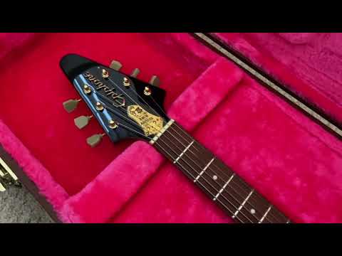 JOE BONAMASSA 1958 AMOS KORINA FLYING V EPIPHONE LIMITED EDITION - 100% MINT image 25