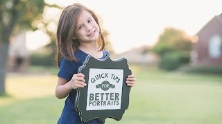 3 Tips to Take Better Portraits - Quick Tip Photography Tutorial
