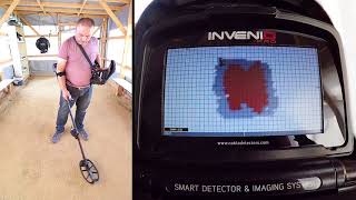 Invenio Dedektör - 50cm Uzunluğunda 8mm'lik Demirden Yapılmış N Harfinin Tespiti