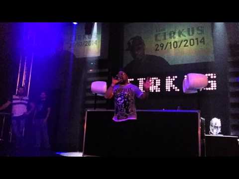 Amrick Channa soundcheck in Slovenia Club Cirkus 2014